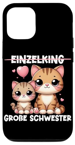 Große Schwester Katzenliebhaber Älteres Baby Geschwister Hülle für iPhone 12/12 Pro Große Schwester Katzenliebhaber Älteres Baby Geschwister Hülle für iPhone 12/12 Pro von Ältere Schwester in spe Süße Katze Neue Schwester