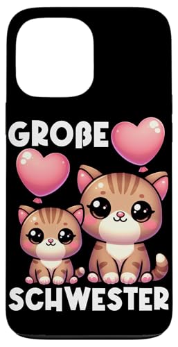Große Schwester Katzenliebhaber Älteres Baby Geschwister Hülle für iPhone 13 Pro Max Große Schwester Katzenliebhaber Älteres Baby Geschwister Hülle für iPhone 13 Pro Max von Ältere Schwester in spe Süße Katze Neue Schwester