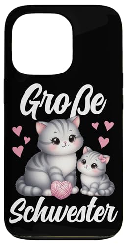 Große Schwester Katzenliebhaber Älteres Baby Geschwister Hülle für iPhone 13 Pro Große Schwester Katzenliebhaber Älteres Baby Geschwister Hülle für iPhone 13 Pro von Ältere Schwester in spe Süße Katze Neue Schwester
