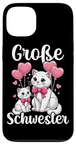 Große Schwester Katzenliebhaber Älteres Baby Geschwister Hülle für iPhone 13 Große Schwester Katzenliebhaber Älteres Baby Geschwister Hülle für iPhone 13 von Ältere Schwester in spe Süße Katze Neue Schwester