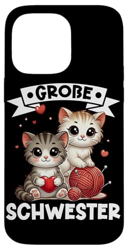 Große Schwester Katzenliebhaber Älteres Baby Geschwister Hülle für iPhone 14 Pro Max Große Schwester Katzenliebhaber Älteres Baby Geschwister Hülle für iPhone 14 Pro Max von Ältere Schwester in spe Süße Katze Neue Schwester