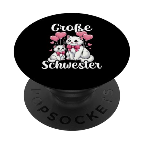 Große Schwester Katzenliebhaber Älteres Baby Geschwister PopSockets Klebender PopGrip Große Schwester Katzenliebhaber Älteres Baby Geschwister PopSockets Klebender PopGrip von Ältere Schwester in spe Süße Katze Neue Schwester