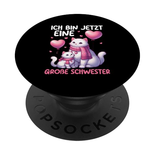 Ich Bin Eine Große Schwester Katze Älteres Baby Geschwister PopSockets Klebender PopGrip Ich Bin Eine Große Schwester Katze Älteres Baby Geschwister PopSockets Klebender PopGrip von Ältere Schwester in spe Süße Katze Neue Schwester