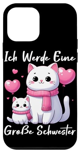 Ich Werde Eine Große Schwester Älteres Baby Geschwister Hülle für iPhone 12 mini Ich Werde Eine Große Schwester Älteres Baby Geschwister Hülle für iPhone 12 mini von Ältere Schwester in spe Süße Katze Neue Schwester