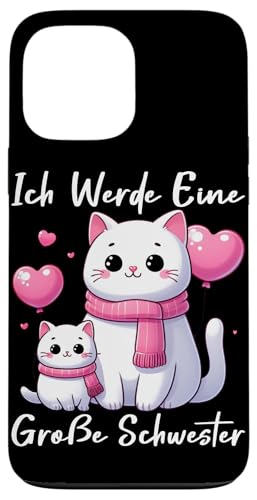 Ich Werde Eine Große Schwester Älteres Baby Geschwister Hülle für iPhone 13 Pro Max Ich Werde Eine Große Schwester Älteres Baby Geschwister Hülle für iPhone 13 Pro Max von Ältere Schwester in spe Süße Katze Neue Schwester