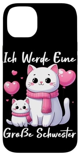 Ich Werde Eine Große Schwester Älteres Baby Geschwister Hülle für iPhone 14 Plus Ich Werde Eine Große Schwester Älteres Baby Geschwister Hülle für iPhone 14 Plus von Ältere Schwester in spe Süße Katze Neue Schwester