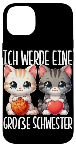 Ich Werde Eine Große Schwester Älteres Baby Geschwister Hülle für iPhone 14 Plus Ich Werde Eine Große Schwester Älteres Baby Geschwister Hülle für iPhone 14 Plus von Ältere Schwester in spe Süße Katze Neue Schwester