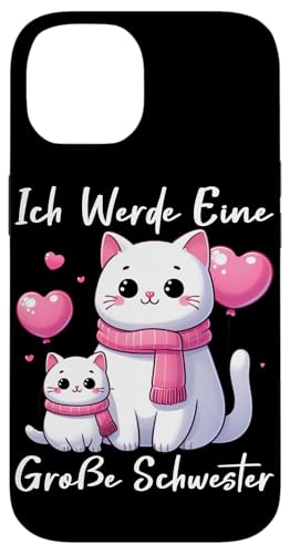 Ich Werde Eine Große Schwester Älteres Baby Geschwister Hülle für iPhone 14 Ich Werde Eine Große Schwester Älteres Baby Geschwister Hülle für iPhone 14 von Ältere Schwester in spe Süße Katze Neue Schwester