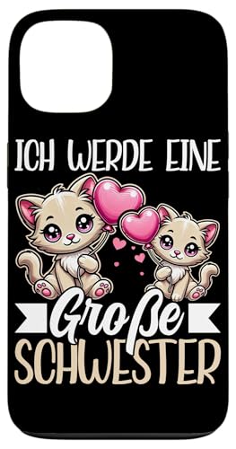 Ich Werde Große Schwester Katze Älteres Baby Geschwister Hülle für iPhone 13 Ich Werde Große Schwester Katze Älteres Baby Geschwister Hülle für iPhone 13 von Ältere Schwester in spe Süße Katze Neue Schwester