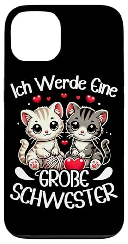 Ich Werde Große Schwester Katzen Älteres Baby Geschwister Hülle für iPhone 13 Ich Werde Große Schwester Katzen Älteres Baby Geschwister Hülle für iPhone 13 von Ältere Schwester in spe Süße Katze Neue Schwester