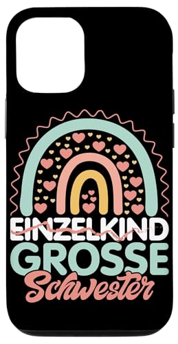 Einzelkind Große Schwester Rainbow Älteres Baby Geschwister Hülle für iPhone 12/12 Pro Einzelkind Große Schwester Rainbow Älteres Baby Geschwister Hülle für iPhone 12/12 Pro von Ältere Schwester in spe Süße Neue Babyschwester