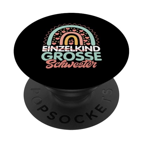Einzelkind Große Schwester Rainbow Älteres Baby Geschwister PopSockets Klebender PopGrip Einzelkind Große Schwester Rainbow Älteres Baby Geschwister PopSockets Klebender PopGrip von Ältere Schwester in spe Süße Neue Babyschwester