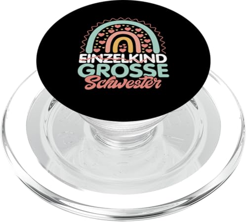 Einzelkind Große Schwester Rainbow Älteres Baby Geschwister PopSockets PopGrip für MagSafe Einzelkind Große Schwester Rainbow Älteres Baby Geschwister PopSockets PopGrip für MagSafe von Ältere Schwester in spe Süße Neue Babyschwester