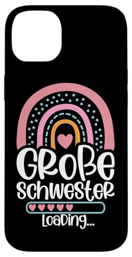 Große Schwester Loading Älteres Baby Geschwister Geburt Hülle für iPhone 14 Plus Große Schwester Loading Älteres Baby Geschwister Geburt Hülle für iPhone 14 Plus von Ältere Schwester in spe Süße Neue Babyschwester