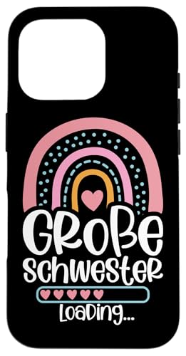 Große Schwester Loading Älteres Baby Geschwister Geburt Hülle für iPhone 16 Pro Große Schwester Loading Älteres Baby Geschwister Geburt Hülle für iPhone 16 Pro von Ältere Schwester in spe Süße Neue Babyschwester