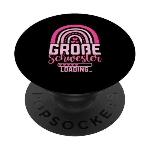 Große Schwester Loading Rainbow Geschwister Geburt Baby PopSockets Klebender PopGrip Große Schwester Loading Rainbow Geschwister Geburt Baby PopSockets Klebender PopGrip von Ältere Schwester in spe Süße Neue Babyschwester