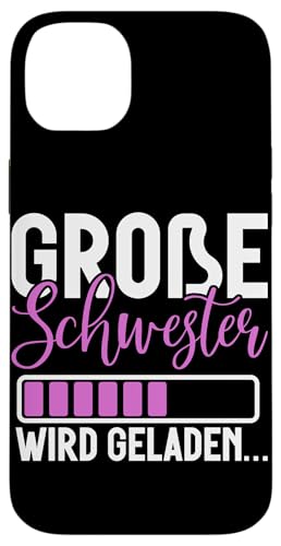 Große Schwester Wird Geladen Älteres Baby Geschwister Geburt Hülle für iPhone 14 Plus Große Schwester Wird Geladen Älteres Baby Geschwister Geburt Hülle für iPhone 14 Plus von Ältere Schwester in spe Süße Neue Babyschwester