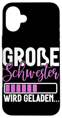 Große Schwester Wird Geladen Älteres Baby Geschwister Geburt Hülle für iPhone 16 Plus Große Schwester Wird Geladen Älteres Baby Geschwister Geburt Hülle für iPhone 16 Plus von Ältere Schwester in spe Süße Neue Babyschwester