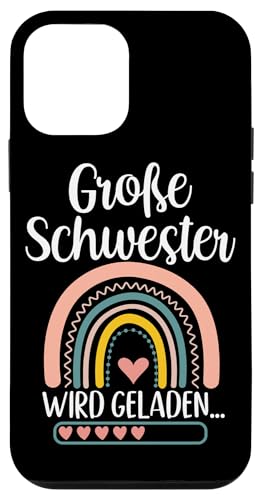 Große Schwester Wird Geladen Geschwister Schwangerschaft Hülle für iPhone 12 mini Große Schwester Wird Geladen Geschwister Schwangerschaft Hülle für iPhone 12 mini von Ältere Schwester in spe Süße Neue Babyschwester