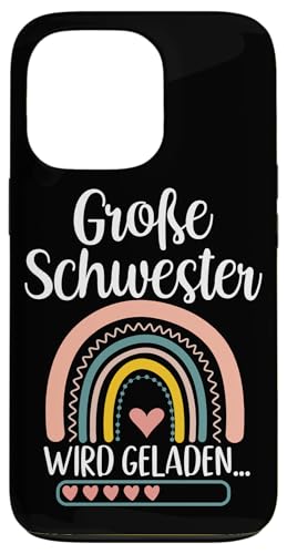 Große Schwester Wird Geladen Geschwister Schwangerschaft Hülle für iPhone 13 Pro Große Schwester Wird Geladen Geschwister Schwangerschaft Hülle für iPhone 13 Pro von Ältere Schwester in spe Süße Neue Babyschwester
