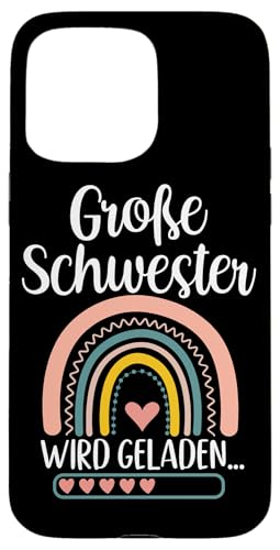 Große Schwester Wird Geladen Geschwister Schwangerschaft Hülle für iPhone 15 Pro Max Große Schwester Wird Geladen Geschwister Schwangerschaft Hülle für iPhone 15 Pro Max von Ältere Schwester in spe Süße Neue Babyschwester