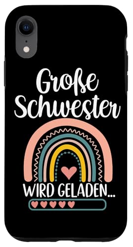 Große Schwester Wird Geladen Geschwister Schwangerschaft Hülle für iPhone XR Große Schwester Wird Geladen Geschwister Schwangerschaft Hülle für iPhone XR von Ältere Schwester in spe Süße Neue Babyschwester