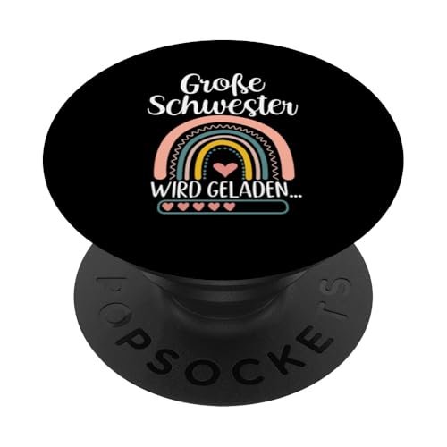 Große Schwester Wird Geladen Geschwister Schwangerschaft PopSockets Klebender PopGrip Große Schwester Wird Geladen Geschwister Schwangerschaft PopSockets Klebender PopGrip von Ältere Schwester in spe Süße Neue Babyschwester