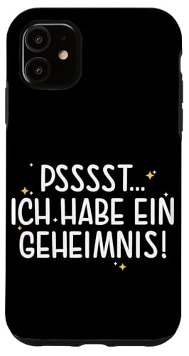 Ich Habe Ein Geheimnis Große Schwester Geschwister Geburt Hülle für iPhone 11 Ich Habe Ein Geheimnis Große Schwester Geschwister Geburt Hülle für iPhone 11 von Ältere Schwester in spe Süße Neue Babyschwester