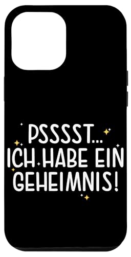 Ich Habe Ein Geheimnis Große Schwester Geschwister Geburt Hülle für iPhone 12 Pro Max von Ältere Schwester in spe Süße Neue Babyschwester