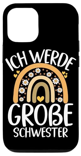 Ich Werde Große Schwester Rainbow Geschwister Geburt Baby Hülle für iPhone 12/12 Pro Ich Werde Große Schwester Rainbow Geschwister Geburt Baby Hülle für iPhone 12/12 Pro von Ältere Schwester in spe Süße Neue Babyschwester