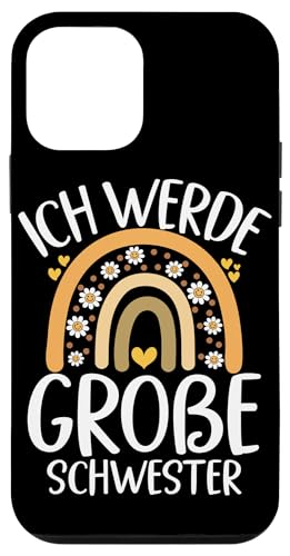 Ich Werde Große Schwester Rainbow Geschwister Geburt Baby Hülle für iPhone 12 mini Ich Werde Große Schwester Rainbow Geschwister Geburt Baby Hülle für iPhone 12 mini von Ältere Schwester in spe Süße Neue Babyschwester