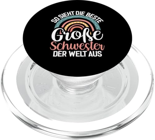 So Sieht Die Beste Große Schwester Der Welt Aus Geschwister PopSockets PopGrip für MagSafe So Sieht Die Beste Große Schwester Der Welt Aus Geschwister PopSockets PopGrip für MagSafe von Ältere Schwester in spe Süße Neue Babyschwester