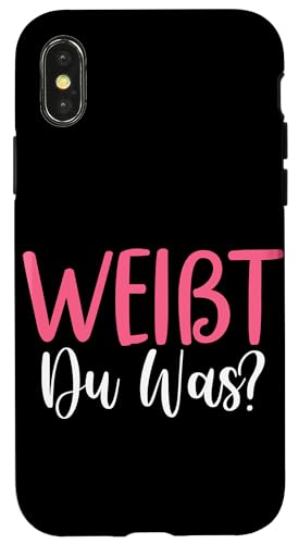Weißt Du Was Große Schwester Geschwister Geburt Baby Hülle für iPhone X/XS Weißt Du Was Große Schwester Geschwister Geburt Baby Hülle für iPhone X/XS von Ältere Schwester in spe Süße Neue Babyschwester