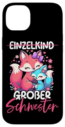 Einzelkind Große Schwester Fuchs Älteres Baby Geschwister Hülle für iPhone 14 Plus Einzelkind Große Schwester Fuchs Älteres Baby Geschwister Hülle für iPhone 14 Plus von Ältere Schwester in spe Süßer Fuchs Neue Schwester