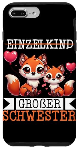 Einzelkind Große Schwester Fuchs Älteres Baby Geschwister Hülle für iPhone 7 Plus/8 Plus Einzelkind Große Schwester Fuchs Älteres Baby Geschwister Hülle für iPhone 7 Plus/8 Plus von Ältere Schwester in spe Süßer Fuchs Neue Schwester