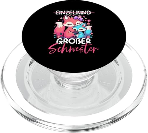 Einzelkind Große Schwester Fuchs Älteres Baby Geschwister PopSockets PopGrip für MagSafe Einzelkind Große Schwester Fuchs Älteres Baby Geschwister PopSockets PopGrip für MagSafe von Ältere Schwester in spe Süßer Fuchs Neue Schwester