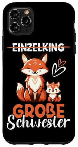 Große Schwester Fuchsliebhaber Älteres Baby Geschwister Hülle für iPhone 11 Pro Max Große Schwester Fuchsliebhaber Älteres Baby Geschwister Hülle für iPhone 11 Pro Max von Ältere Schwester in spe Süßer Fuchs Neue Schwester