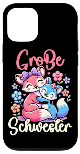 Große Schwester Fuchsliebhaber Älteres Baby Geschwister Hülle für iPhone 12/12 Pro Große Schwester Fuchsliebhaber Älteres Baby Geschwister Hülle für iPhone 12/12 Pro von Ältere Schwester in spe Süßer Fuchs Neue Schwester
