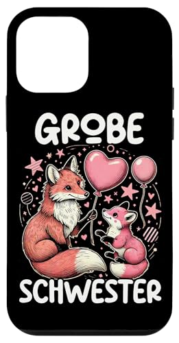 Große Schwester Fuchsliebhaber Älteres Baby Geschwister Hülle für iPhone 12 mini Große Schwester Fuchsliebhaber Älteres Baby Geschwister Hülle für iPhone 12 mini von Ältere Schwester in spe Süßer Fuchs Neue Schwester