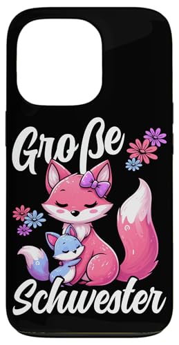 Große Schwester Fuchsliebhaber Älteres Baby Geschwister Hülle für iPhone 13 Pro Große Schwester Fuchsliebhaber Älteres Baby Geschwister Hülle für iPhone 13 Pro von Ältere Schwester in spe Süßer Fuchs Neue Schwester