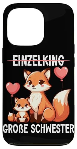 Große Schwester Fuchsliebhaber Älteres Baby Geschwister Hülle für iPhone 13 Pro Große Schwester Fuchsliebhaber Älteres Baby Geschwister Hülle für iPhone 13 Pro von Ältere Schwester in spe Süßer Fuchs Neue Schwester