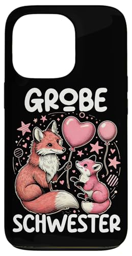 Große Schwester Fuchsliebhaber Älteres Baby Geschwister Hülle für iPhone 13 Pro Große Schwester Fuchsliebhaber Älteres Baby Geschwister Hülle für iPhone 13 Pro von Ältere Schwester in spe Süßer Fuchs Neue Schwester