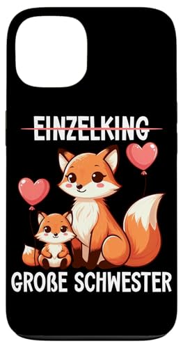 Große Schwester Fuchsliebhaber Älteres Baby Geschwister Hülle für iPhone 13 Große Schwester Fuchsliebhaber Älteres Baby Geschwister Hülle für iPhone 13 von Ältere Schwester in spe Süßer Fuchs Neue Schwester