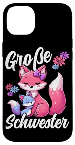 Große Schwester Fuchsliebhaber Älteres Baby Geschwister Hülle für iPhone 14 Plus Große Schwester Fuchsliebhaber Älteres Baby Geschwister Hülle für iPhone 14 Plus von Ältere Schwester in spe Süßer Fuchs Neue Schwester