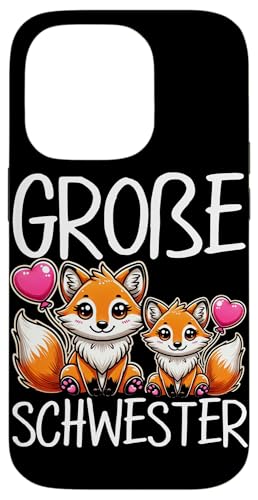 Große Schwester Fuchsliebhaber Älteres Baby Geschwister Hülle für iPhone 14 Pro Große Schwester Fuchsliebhaber Älteres Baby Geschwister Hülle für iPhone 14 Pro von Ältere Schwester in spe Süßer Fuchs Neue Schwester