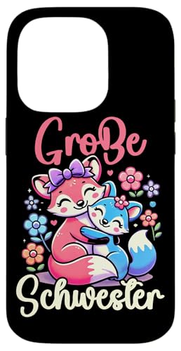 Große Schwester Fuchsliebhaber Älteres Baby Geschwister Hülle für iPhone 14 Pro Große Schwester Fuchsliebhaber Älteres Baby Geschwister Hülle für iPhone 14 Pro von Ältere Schwester in spe Süßer Fuchs Neue Schwester