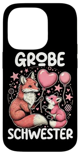 Große Schwester Fuchsliebhaber Älteres Baby Geschwister Hülle für iPhone 14 Pro Große Schwester Fuchsliebhaber Älteres Baby Geschwister Hülle für iPhone 14 Pro von Ältere Schwester in spe Süßer Fuchs Neue Schwester