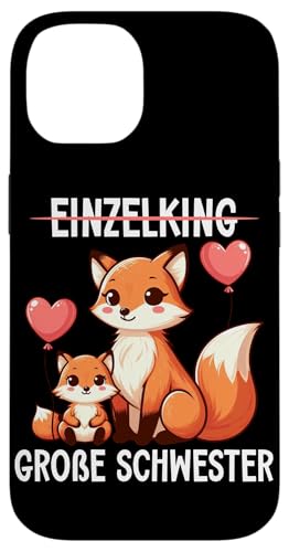 Große Schwester Fuchsliebhaber Älteres Baby Geschwister Hülle für iPhone 14 Große Schwester Fuchsliebhaber Älteres Baby Geschwister Hülle für iPhone 14 von Ältere Schwester in spe Süßer Fuchs Neue Schwester