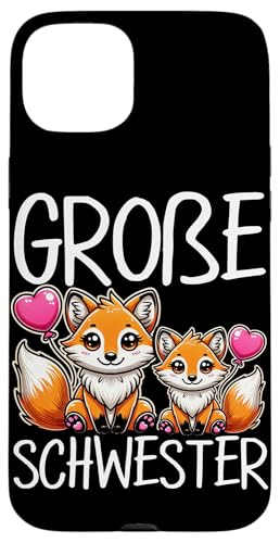 Große Schwester Fuchsliebhaber Älteres Baby Geschwister Hülle für iPhone 15 Plus Große Schwester Fuchsliebhaber Älteres Baby Geschwister Hülle für iPhone 15 Plus von Ältere Schwester in spe Süßer Fuchs Neue Schwester