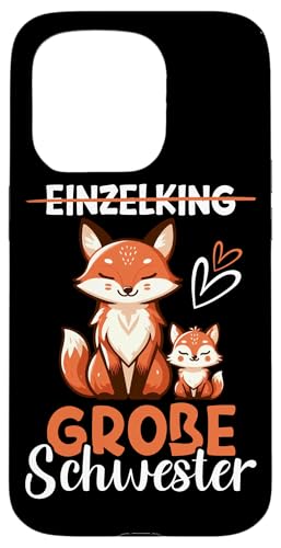 Große Schwester Fuchsliebhaber Älteres Baby Geschwister Hülle für iPhone 15 Pro Große Schwester Fuchsliebhaber Älteres Baby Geschwister Hülle für iPhone 15 Pro von Ältere Schwester in spe Süßer Fuchs Neue Schwester